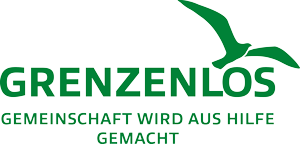 Cafe Grenzenlos Logo powered by HE-S